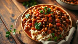 baked beans with ground beef