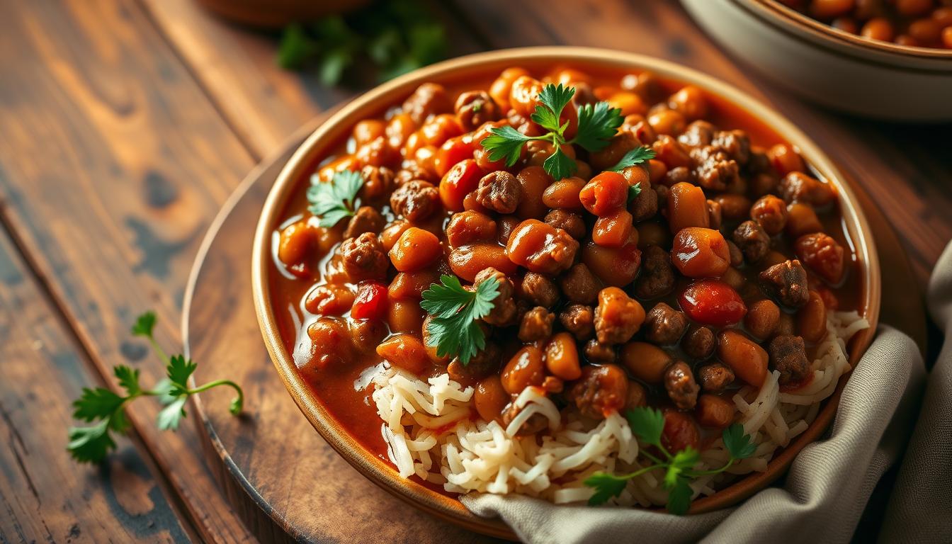 baked beans with ground beef