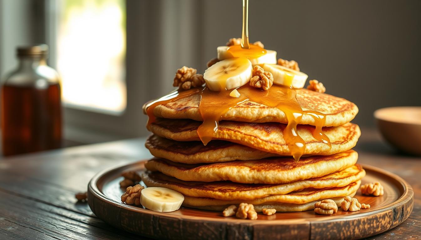 banana protein pancakes