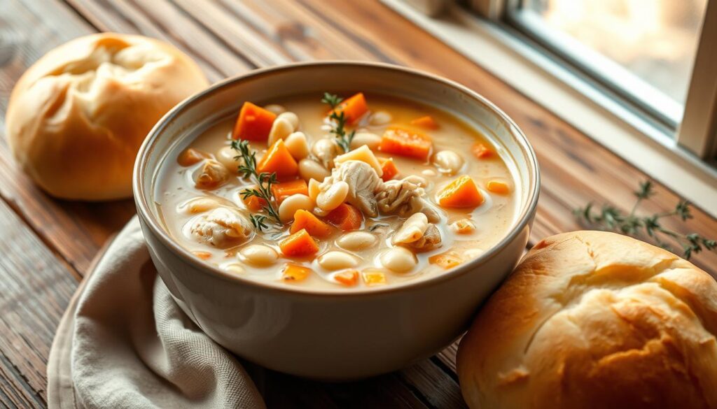 chicken and white bean soup