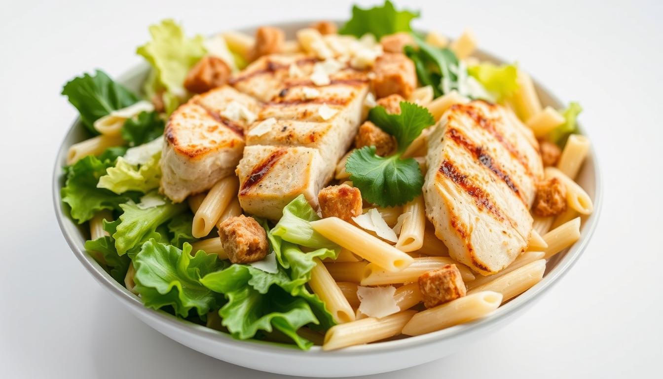 chicken caesar pasta salad